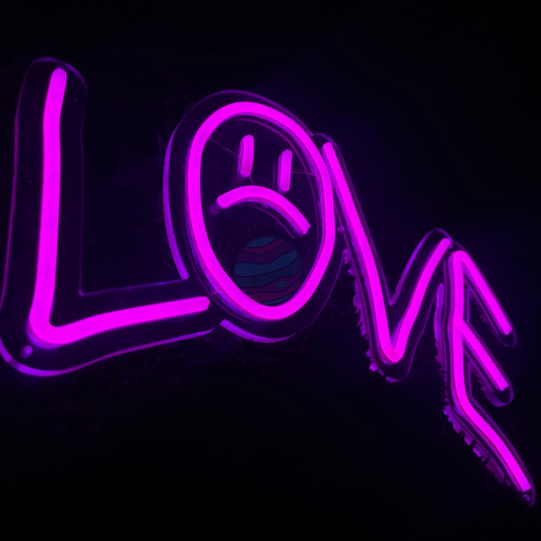 Lil Peep LOVE Neon Sign