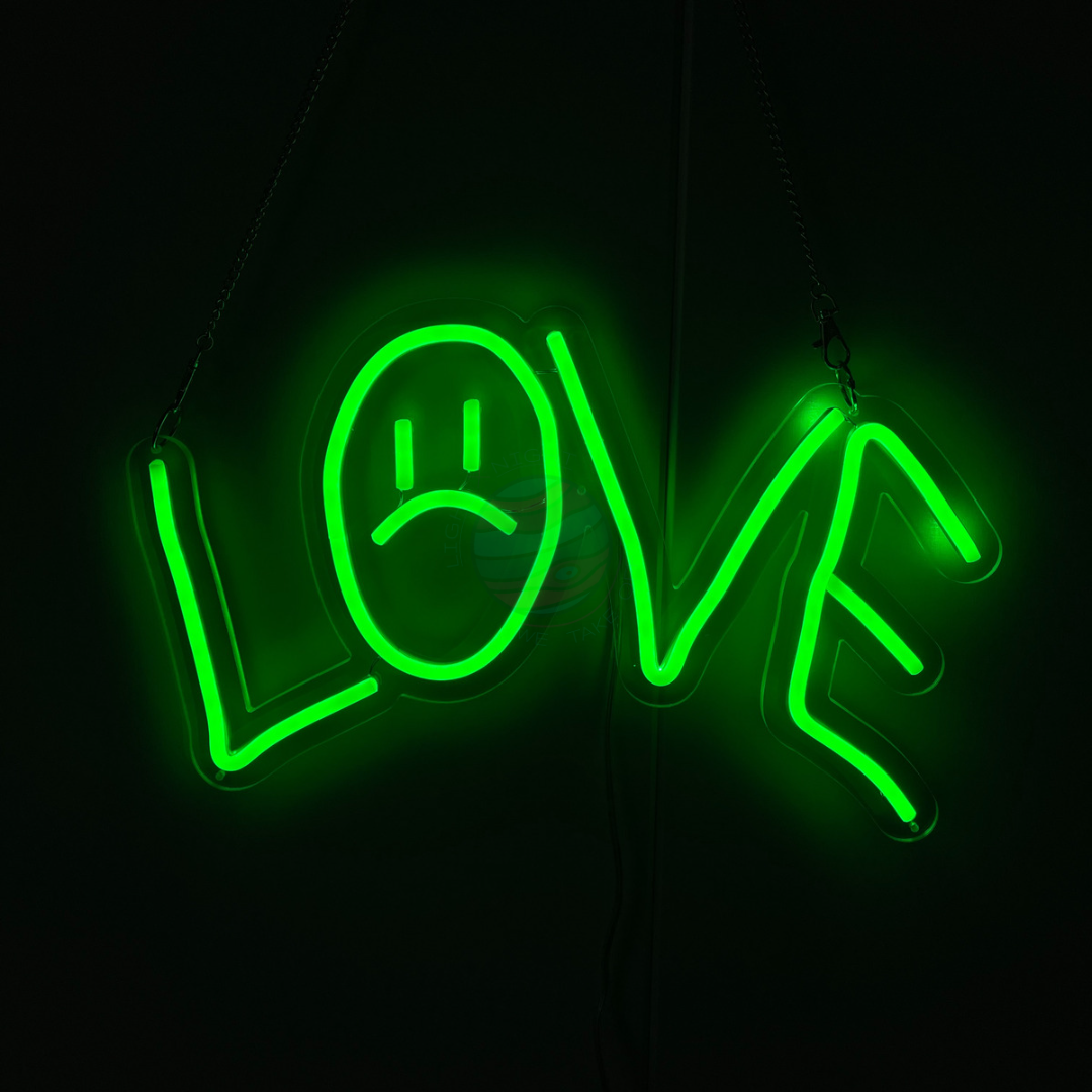 Lil Peep Love Tattoo Neon Sign
