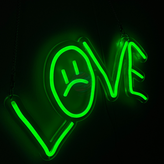 Lil Peep Love Tattoo Neon Sign