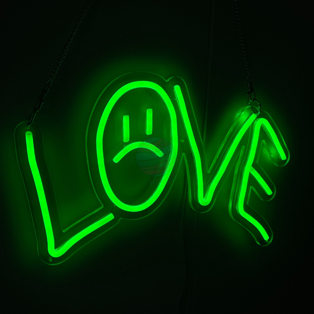 Lil Peep Love Tattoo Neon Sign