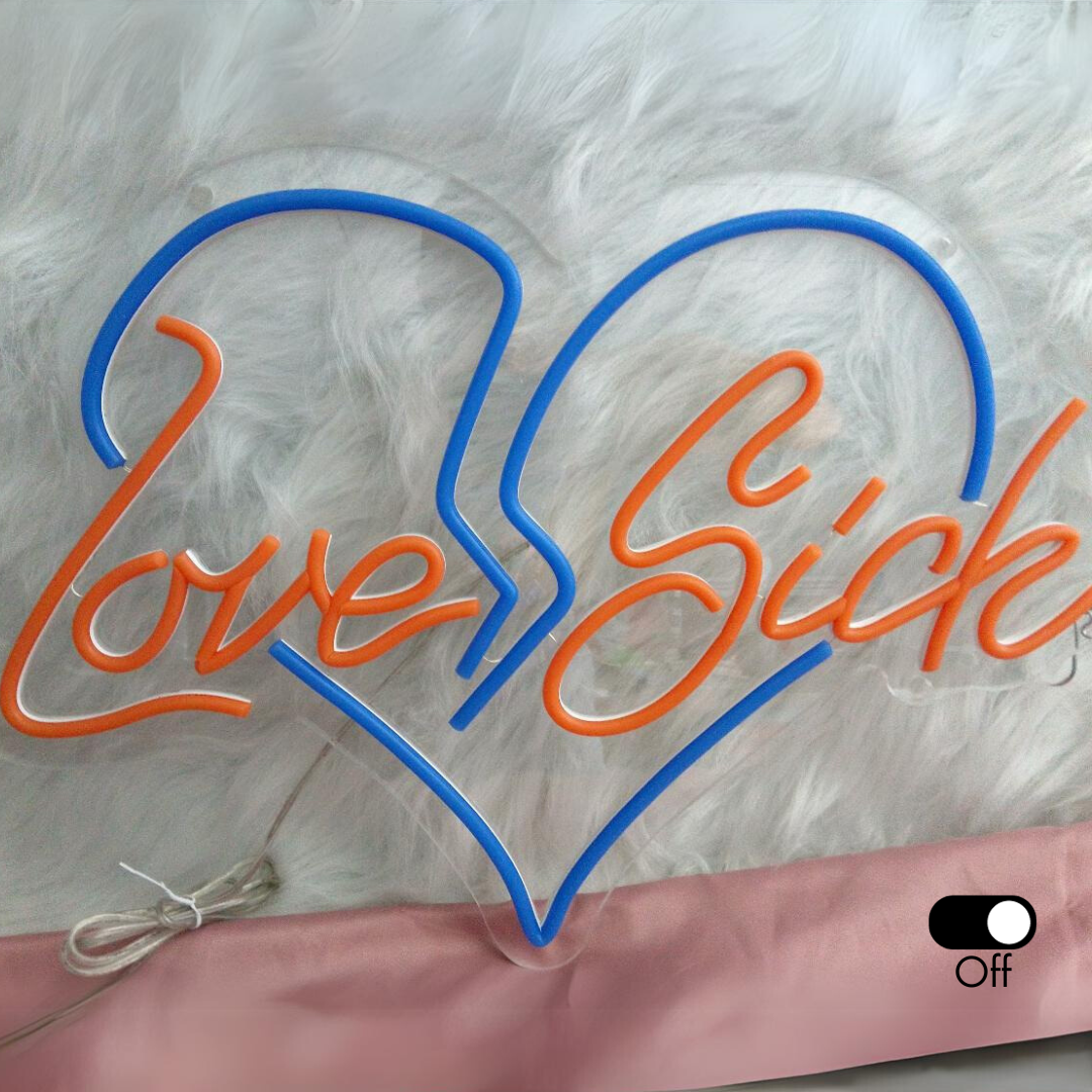Official Don Toliver "Love Sick" Neon Sign
