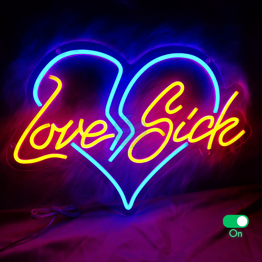 Official Don Toliver "Love Sick" Neon Sign