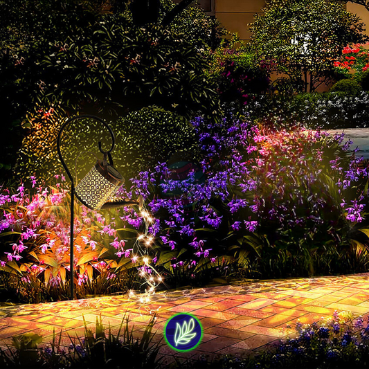 Outdoor Lighting, LED watering can, Garden decoration