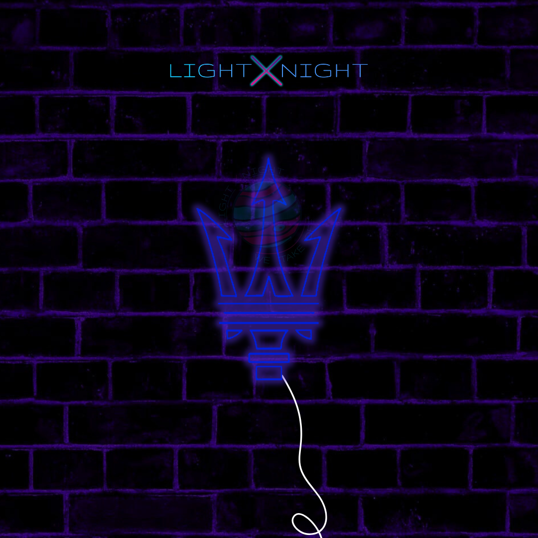 Maserati Neon Sign, Maserati Led Neon Sign, Maserati Neon Light