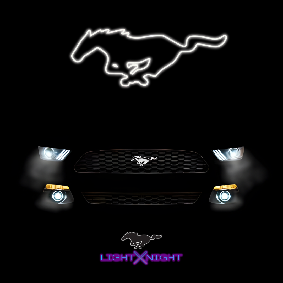 Mustang online led logo