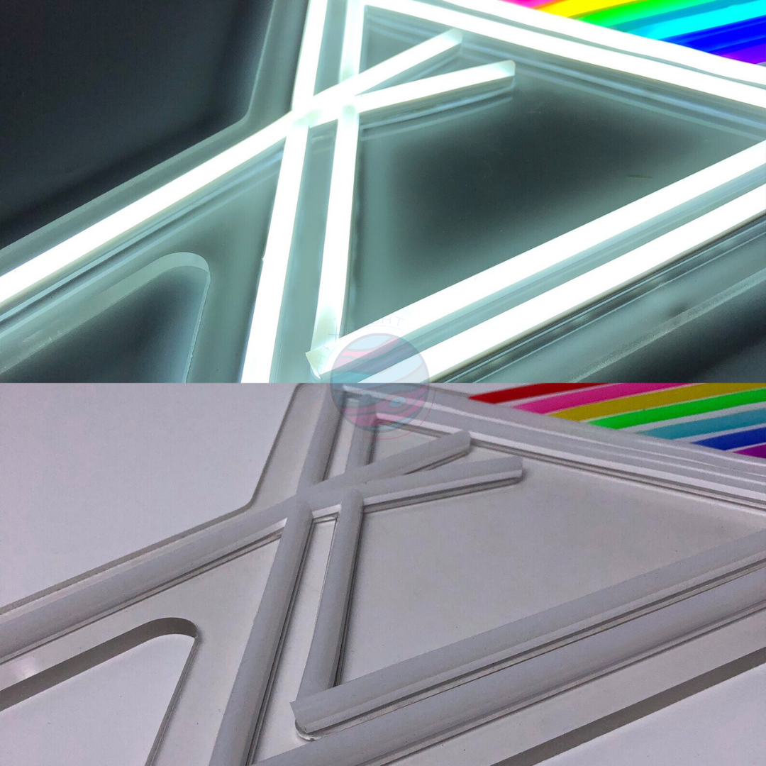 The Pink Floyd "The Dark Side Of The Moon" Neon Sign