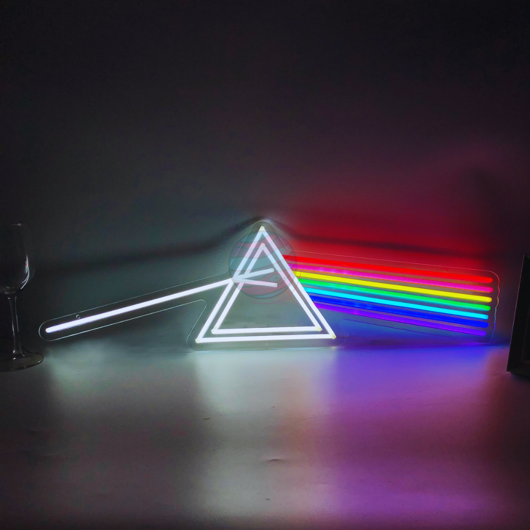 The Pink Floyd "The Dark Side Of The Moon" Neon Sign