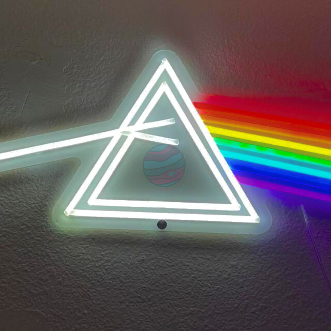 The Pink Floyd "The Dark Side Of The Moon" Neon Sign
