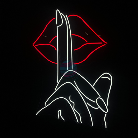 Sensual Lips Neon Sign