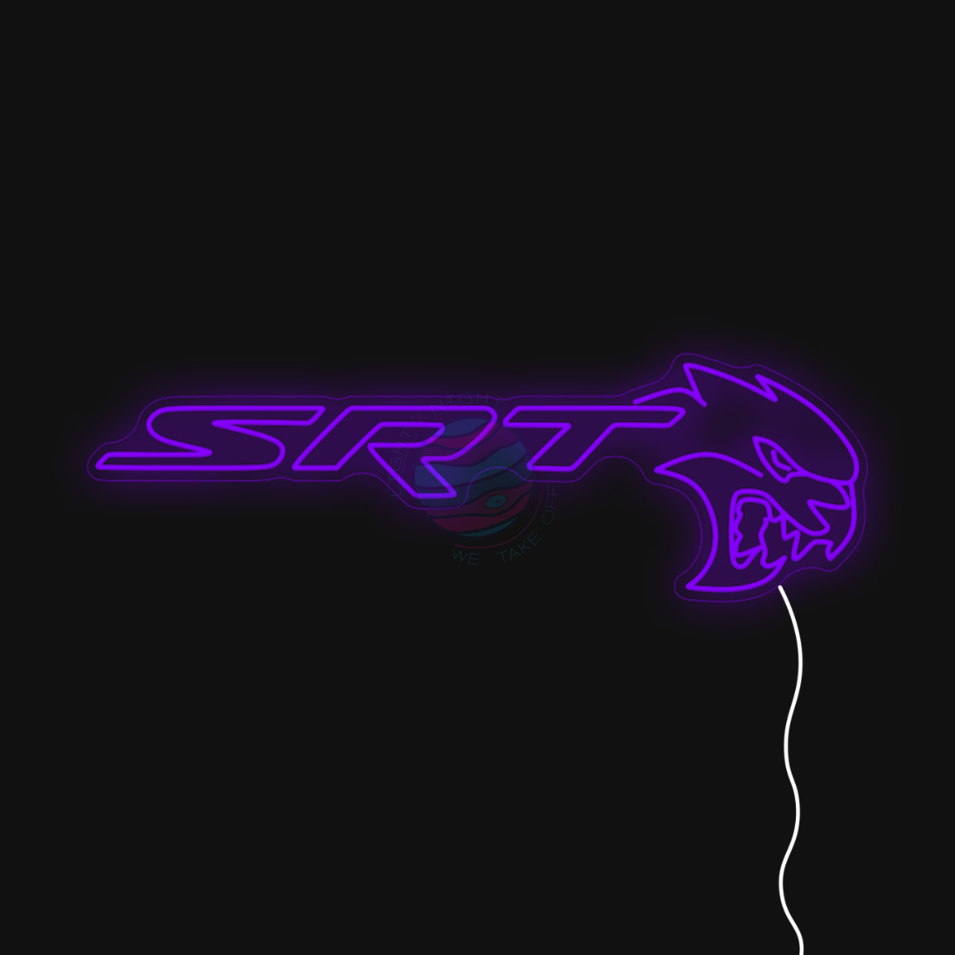 SRT Hellcat Neon Sign