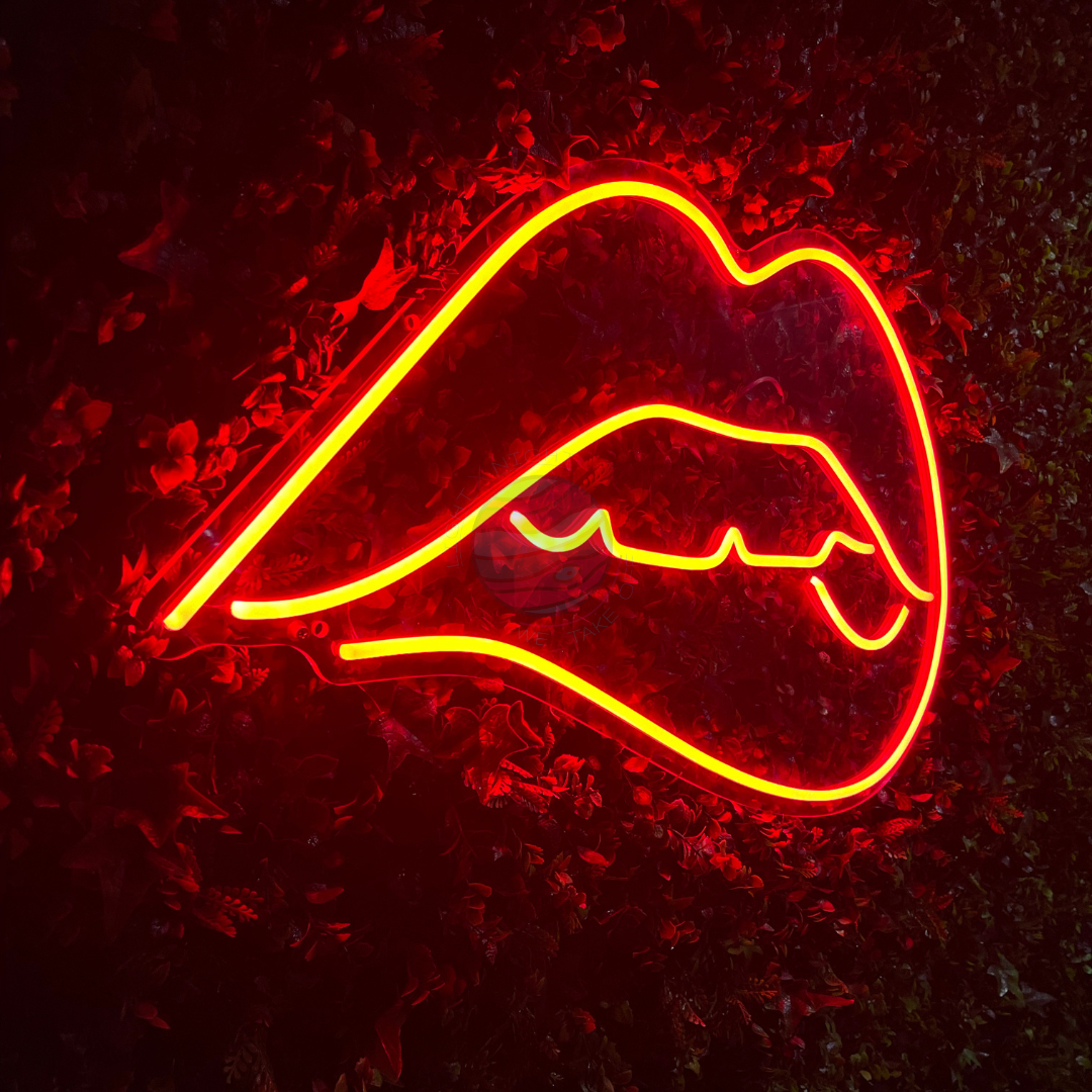 Lips Neon Sign