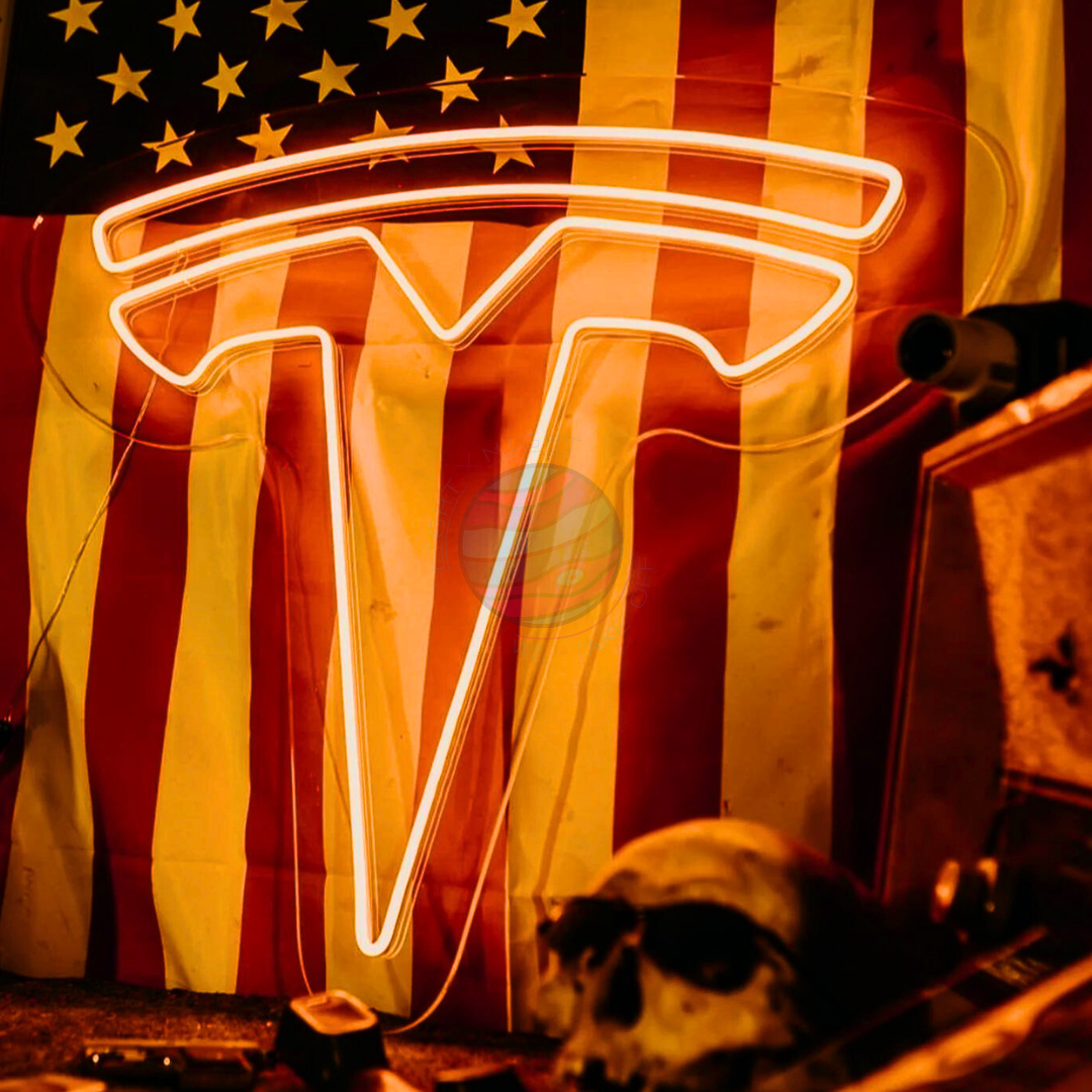 Tesla Neon Sign