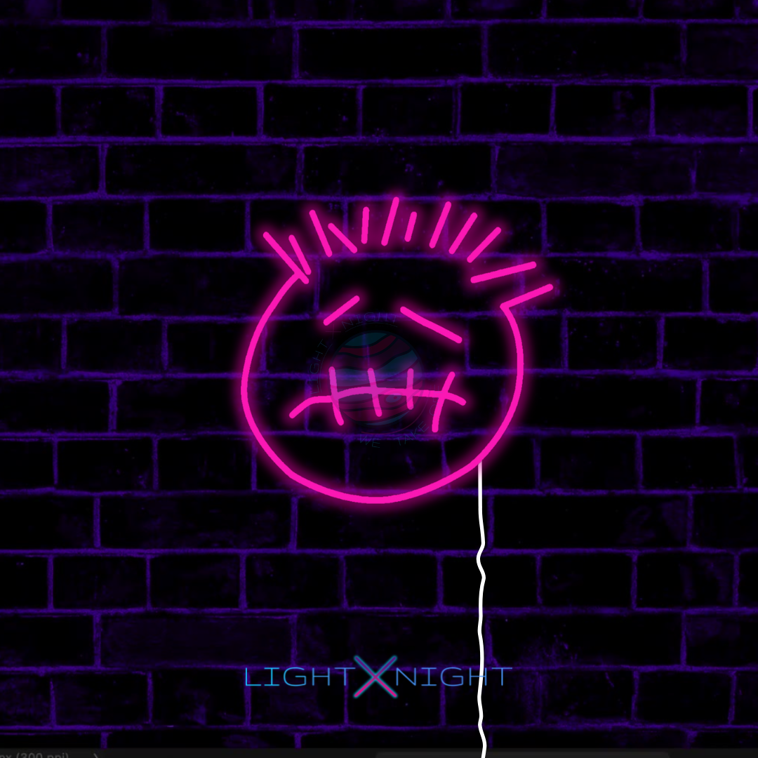 Travis Scott Cactus Jack Face Neon Sign