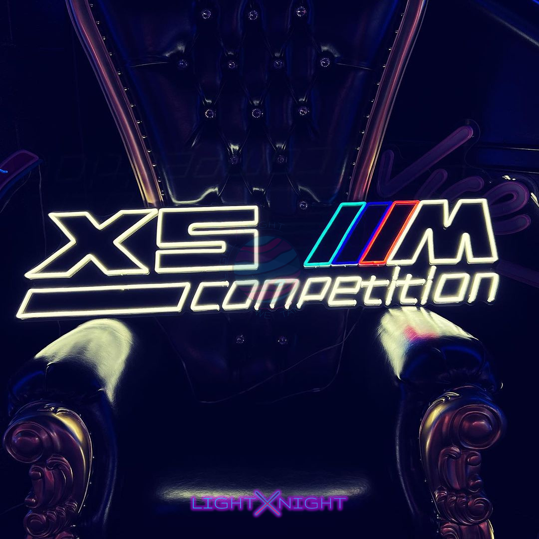 BMW M X5 Competition Neon Sign, BMW M X5 Competition Led Neon Sign,BMW M X5 Competition Neon Light, BMW M X5 Competition Decoration, BMW M X5 Competition Merchandise 
