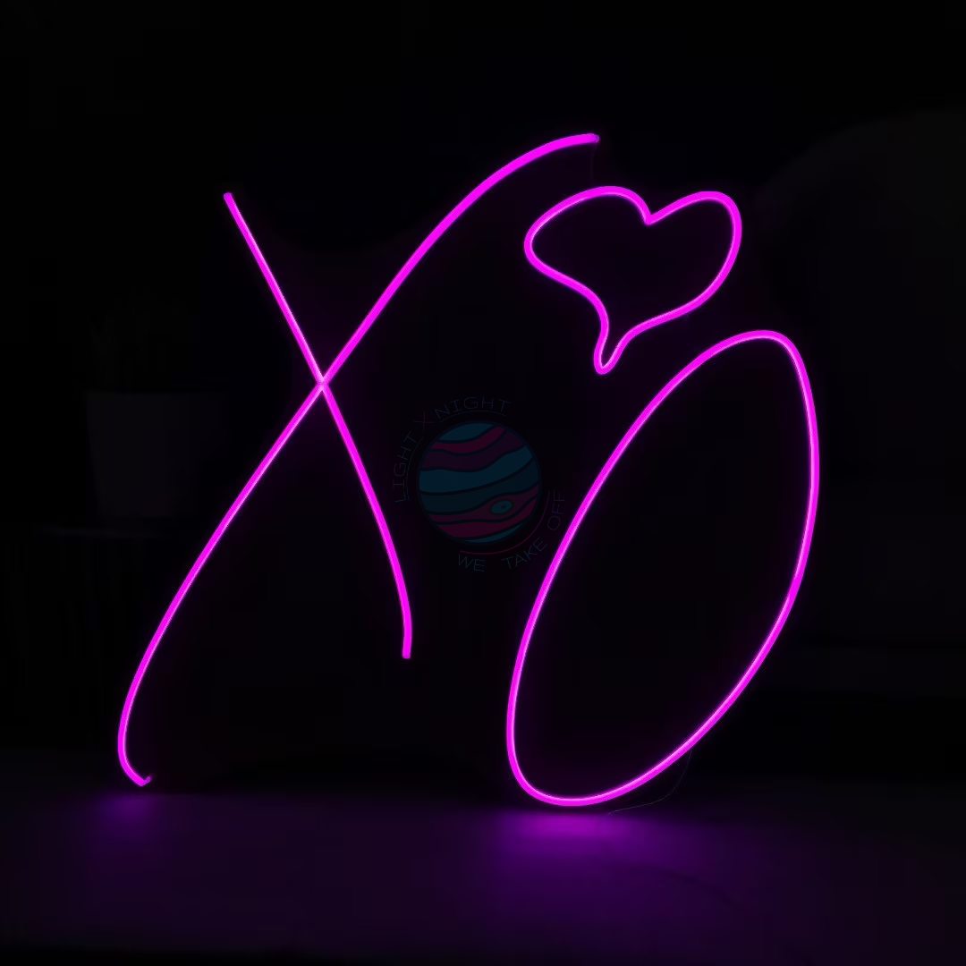 The Weeknd "XO" Neon Sign