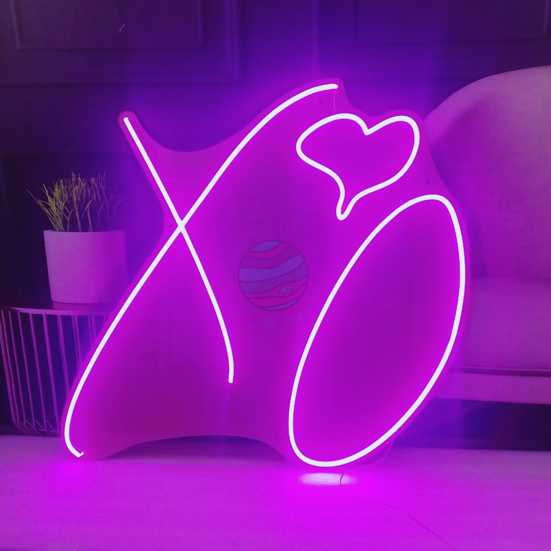 The Weeknd "XO" Neon Sign
