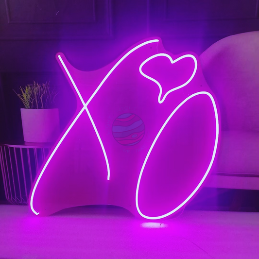 The Weeknd "XO" Neon Sign