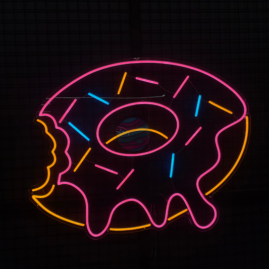 Donut Neon Sign