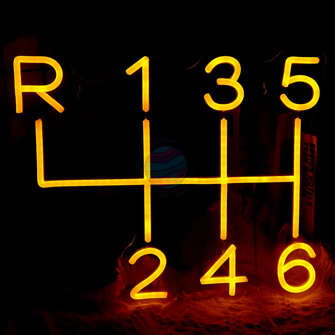 Gearbox Neon Sign