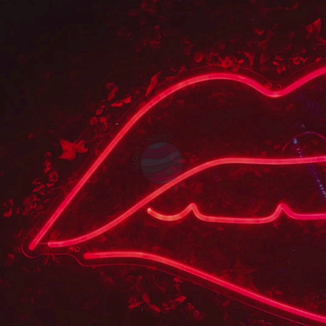 Lips Neon Sign