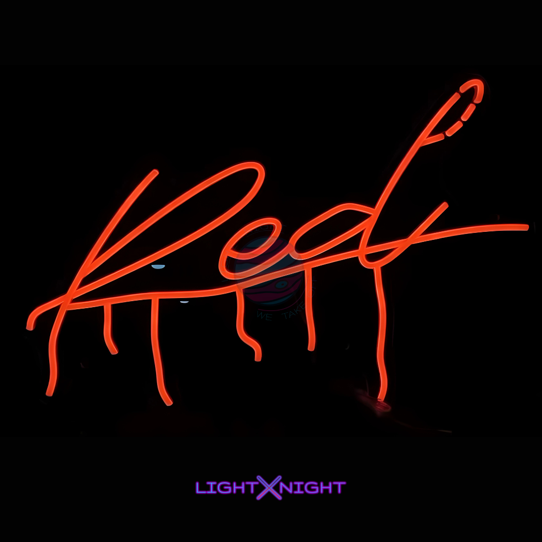 Playboi Carti Whole Lotta Red Neon Sign