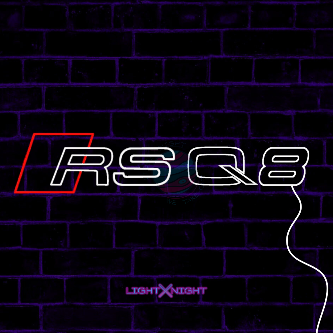 Audi RSQ8 Neon Sign