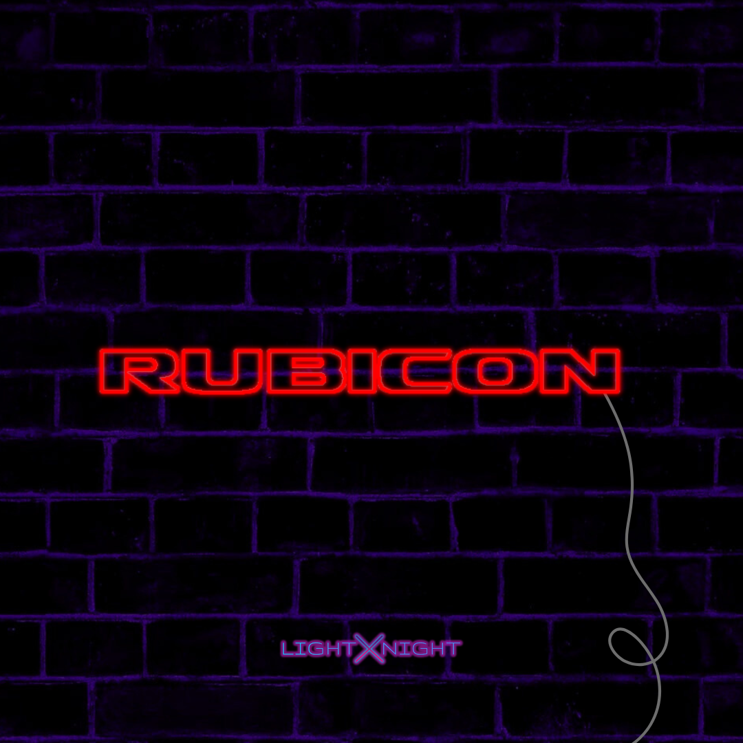 Rubicon Neon Sign