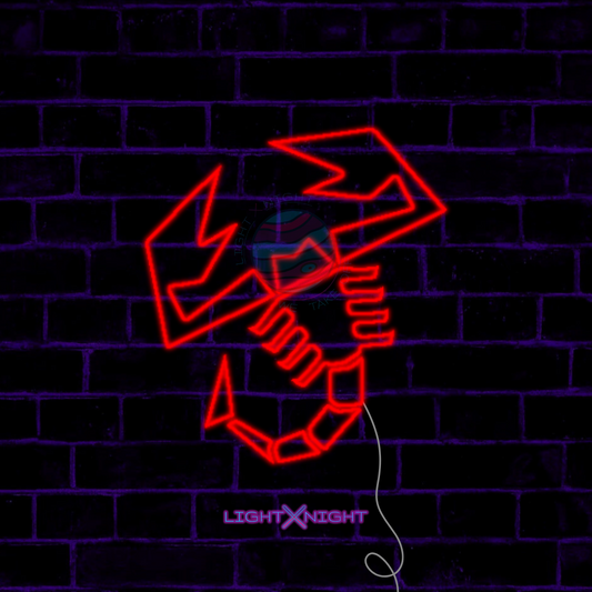 Abarth Scorpion Neon Sign
