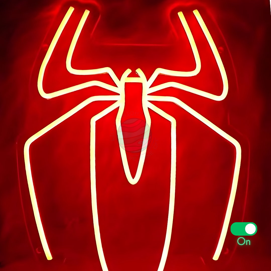 "Spider Emblem" Neon Sign