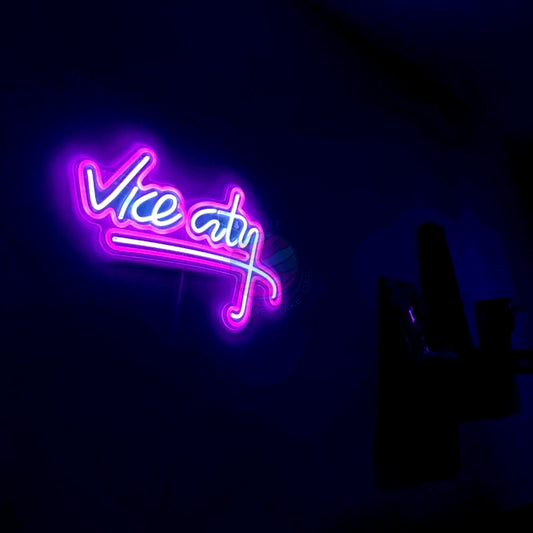 Vice City Neon Sign