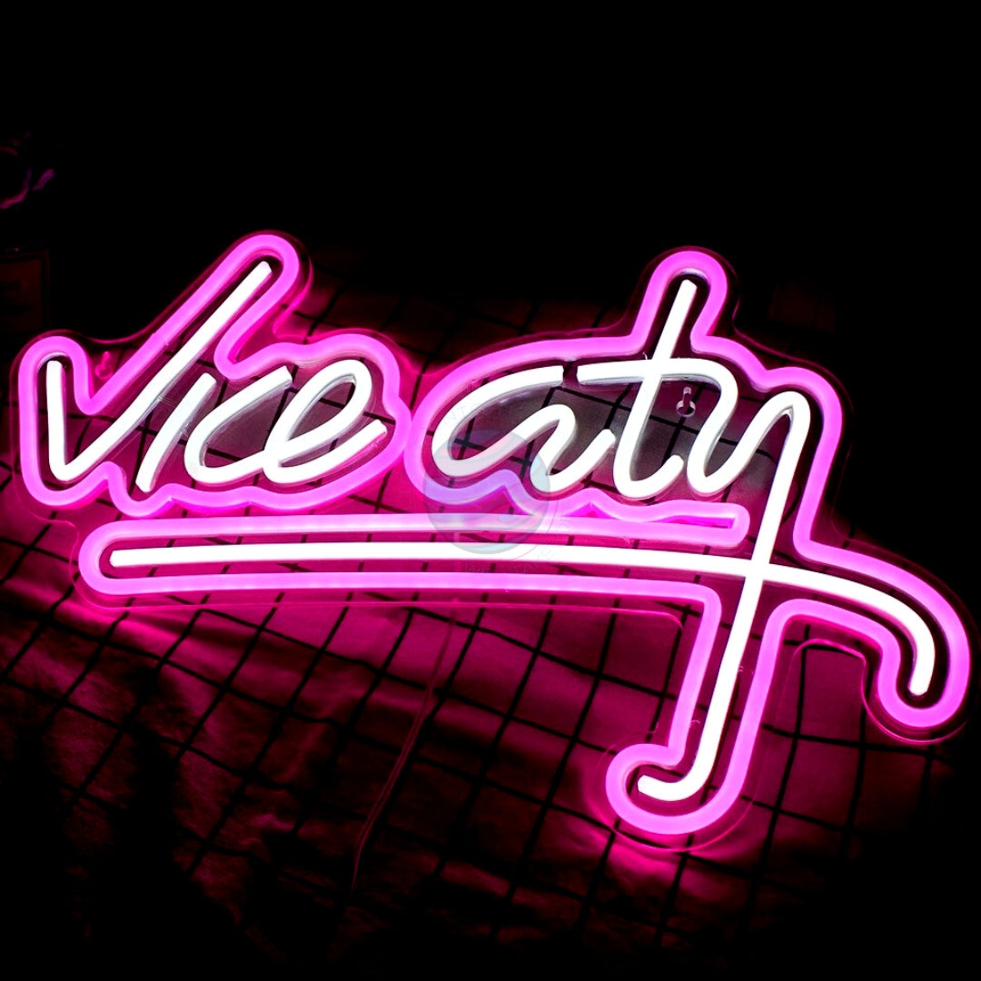 Vice City Neon Sign