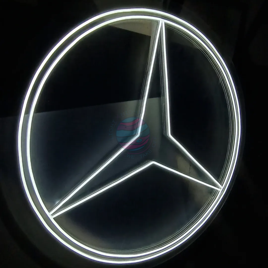 Mercedes Benz Neon Sign