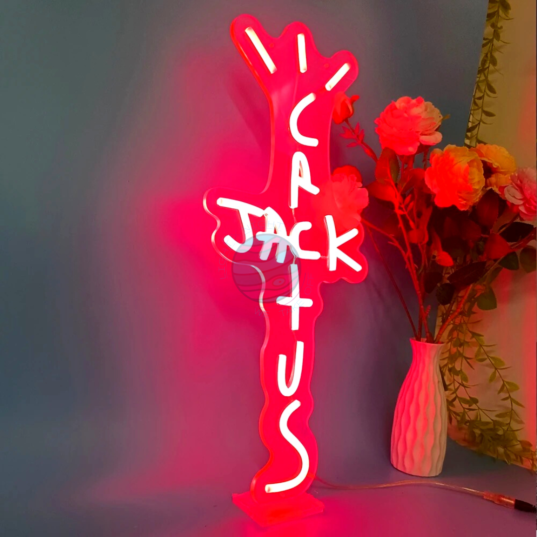 Cactus Jack Neon Sign