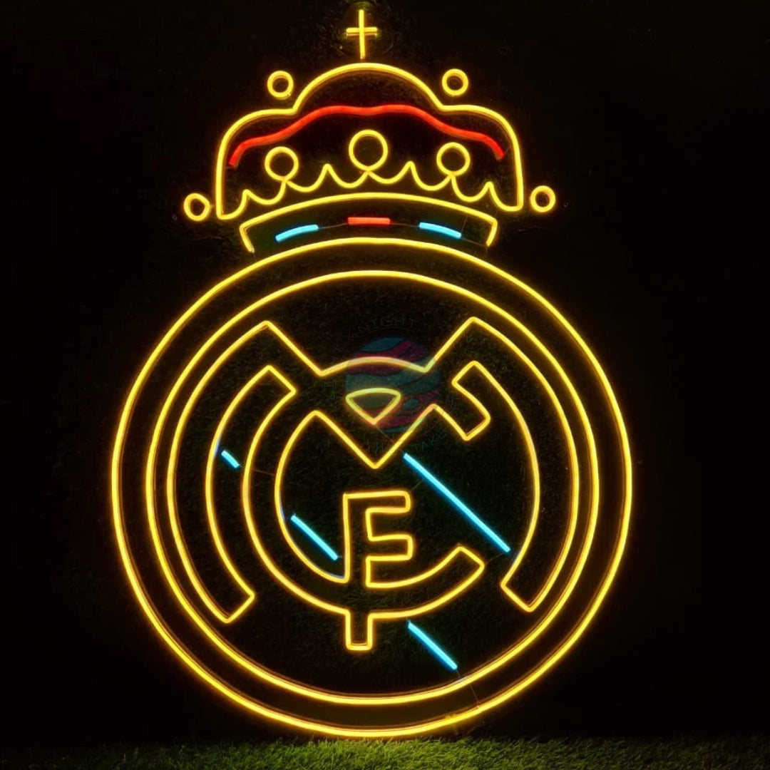 Real Madrid Neon Sign LED Light