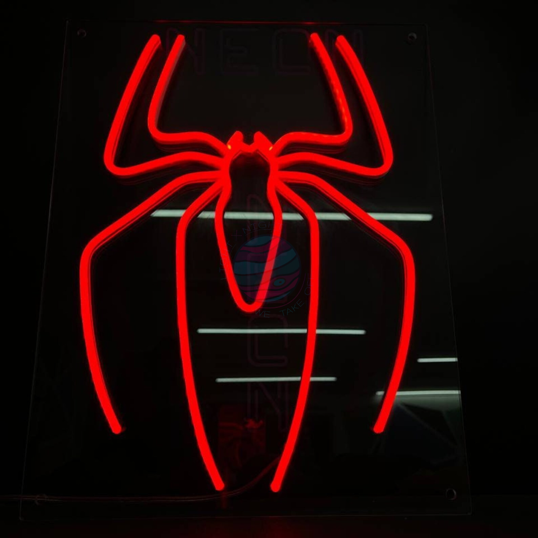 Spiderman Neon Sign