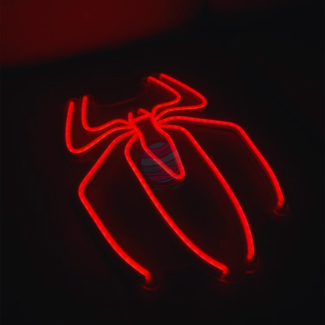 Spiderman Neon Sign