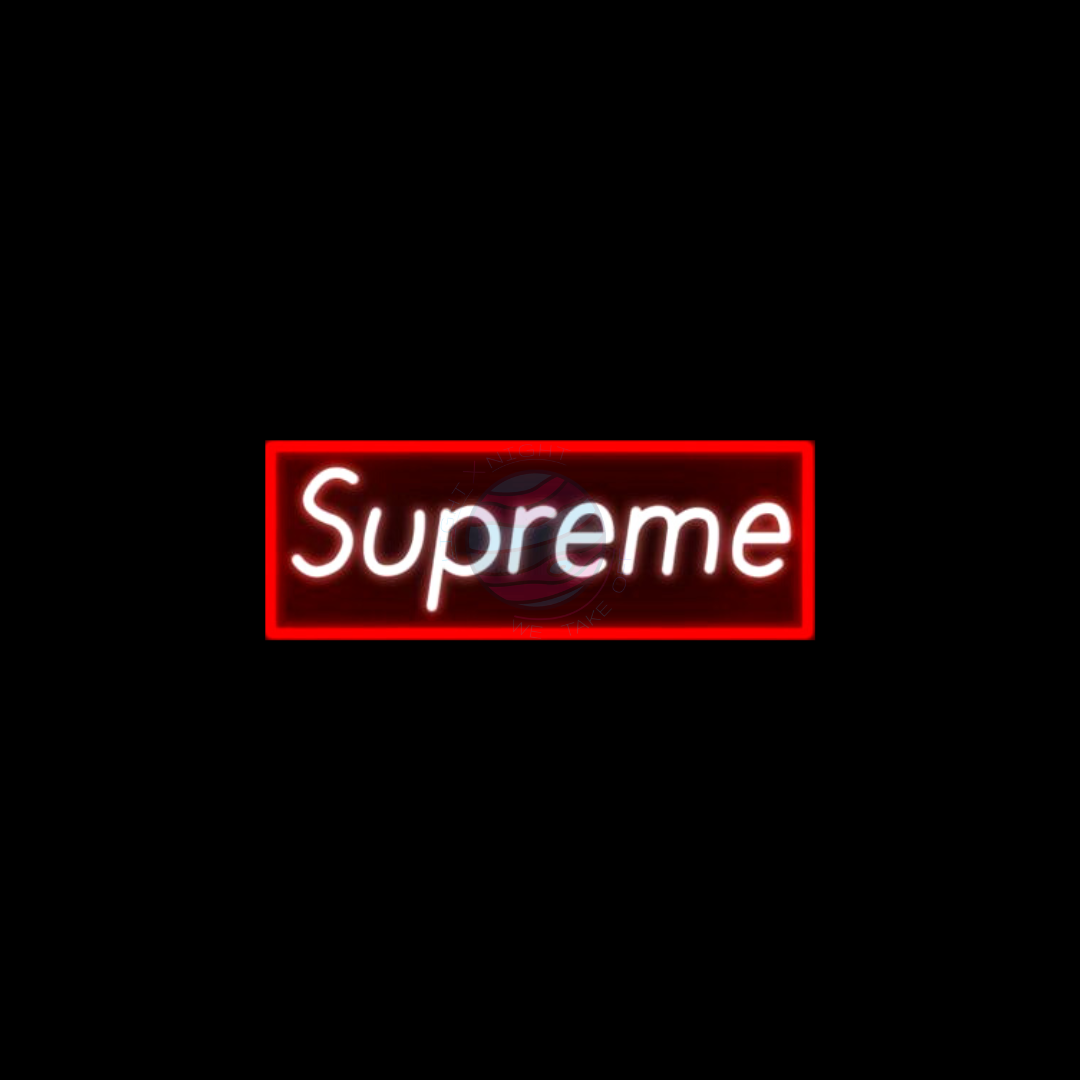 Supreme Neon Sign