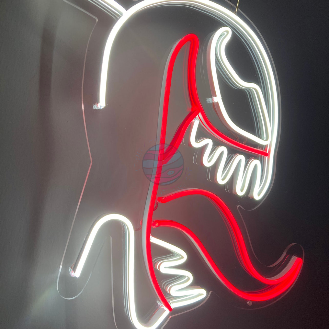 Venom Led Neon Sign, Venom Neon Light, Light X Night Venom Neon Sign