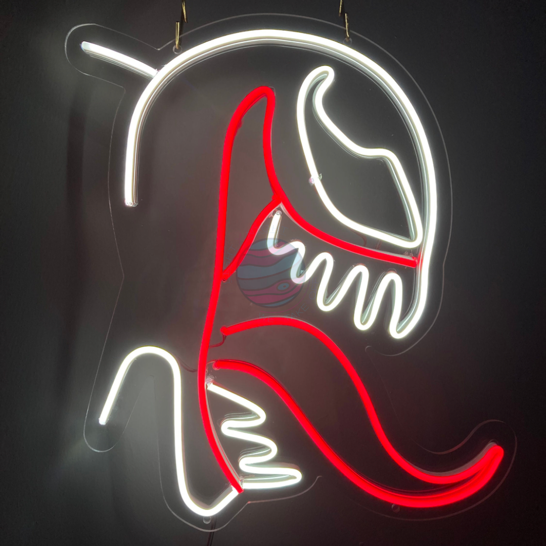 Venom Led Neon Sign, Venom Neon Light, Light X Night Venom Neon Sign