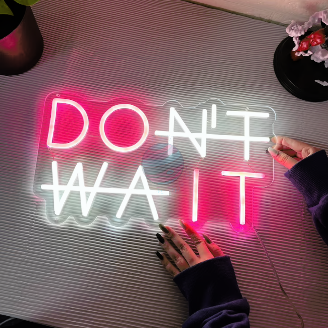 Motivation quote- Do It Neon Sign