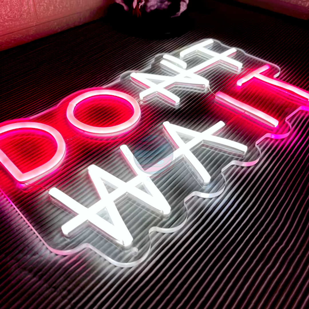 Motivation quote- Do It Neon Sign