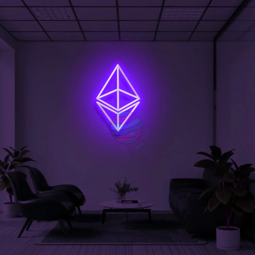 Ethereum Neon Sign