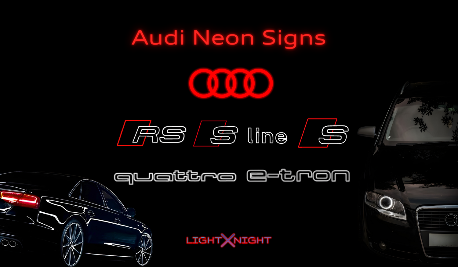 Audi Neon Signs/Posters