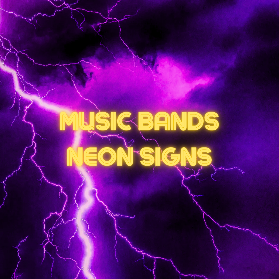 Music Bands Neon Signs