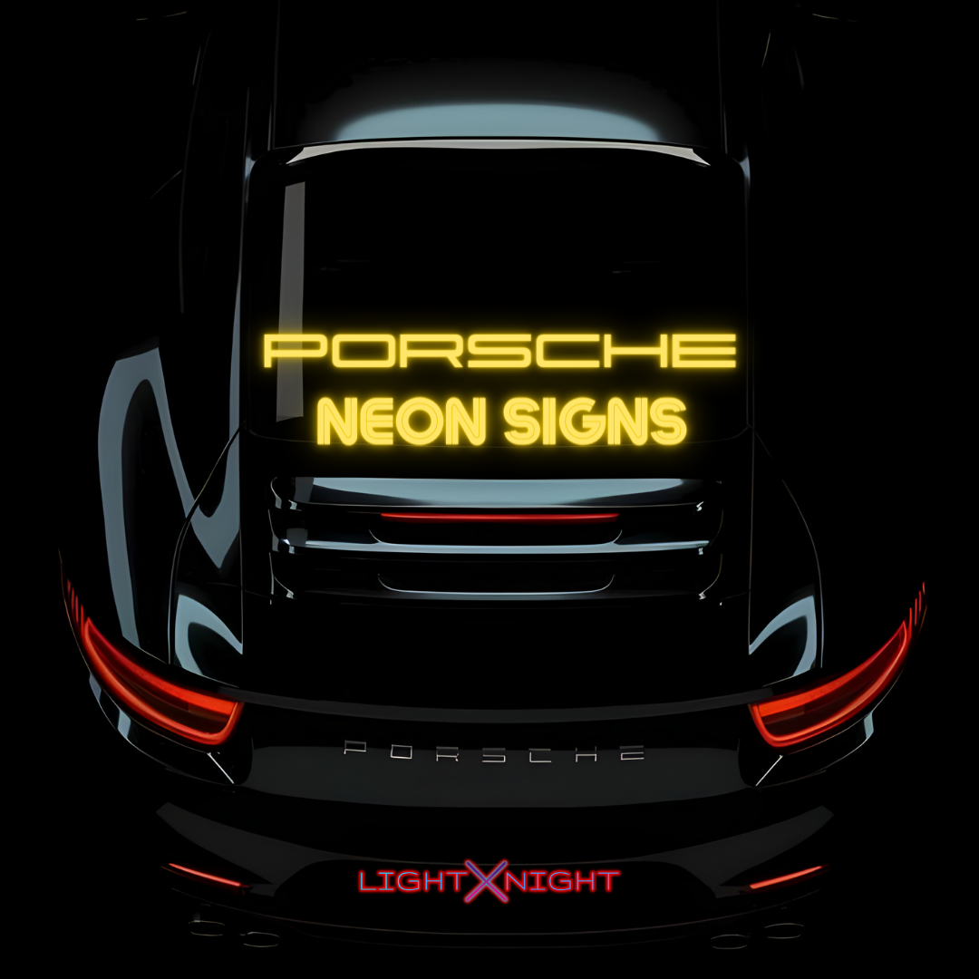 Porsche Neon Signs
