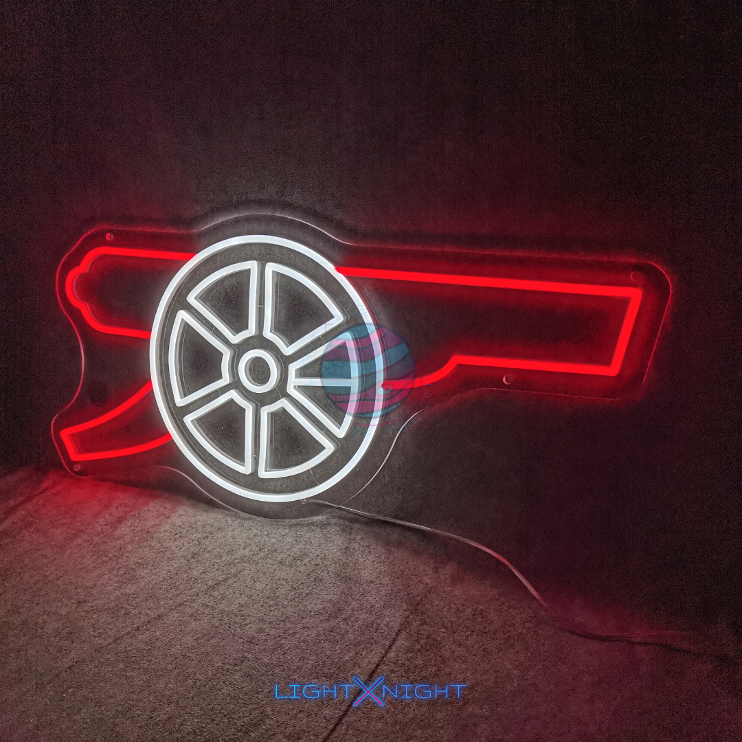Arsenal Minimalistic Neon Sign