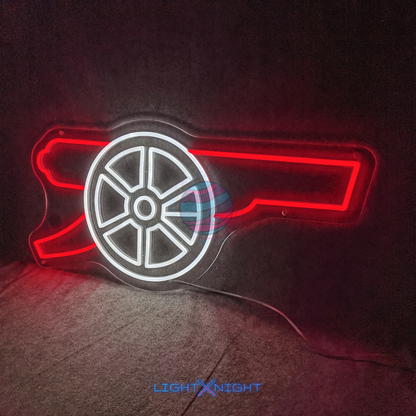 Arsenal Minimalistic Neon Sign