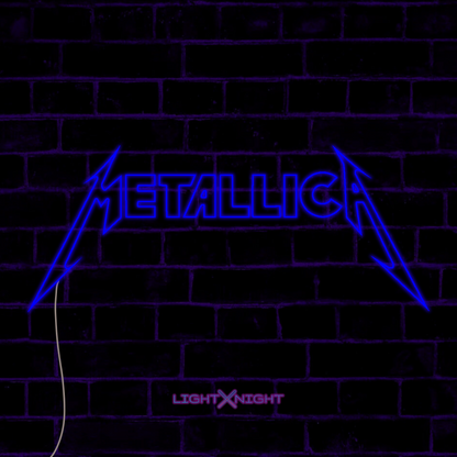 Metallica Neon Sign