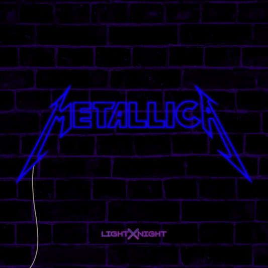 Metallica Neon Sign