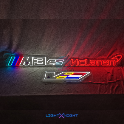 BMW M3CS Neon Sign